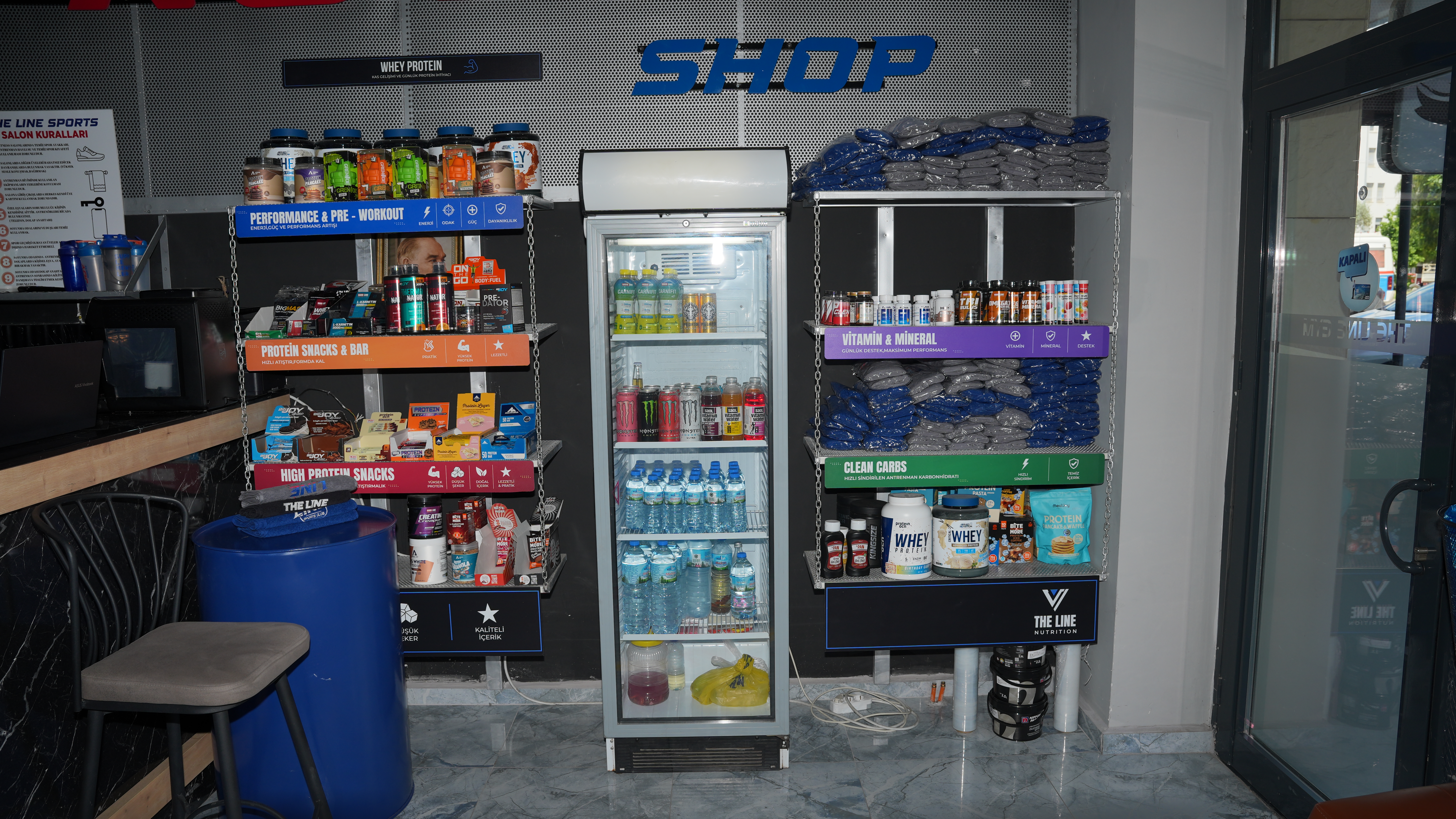 Karşıyaka fitness club nutrition shop
